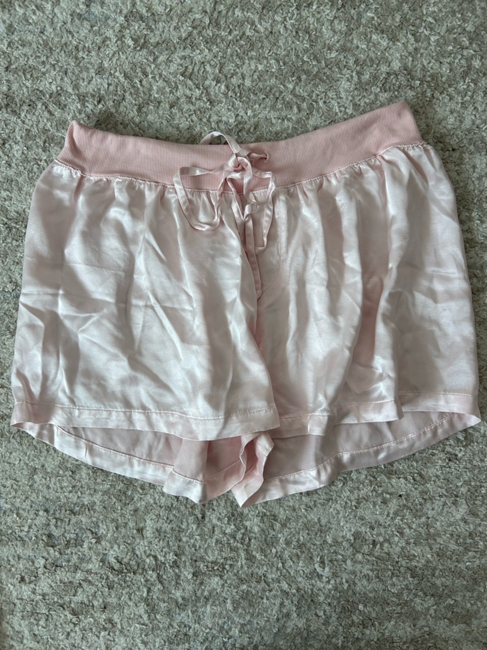 BUNDLE of 2 Pairs of Pj Harlow Pants and Shorts in Blush Size Large - Picture 6 of 11